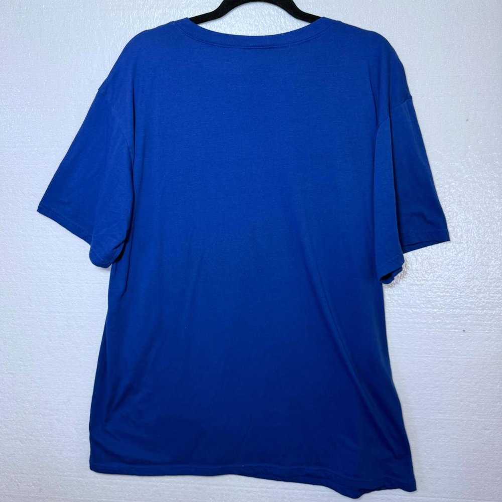 Disney Mickey Mouse Fab Five Womens Sz XXL Blue Graphic Tee T-Shirt Minnie Pluto - Picture 3 of 7